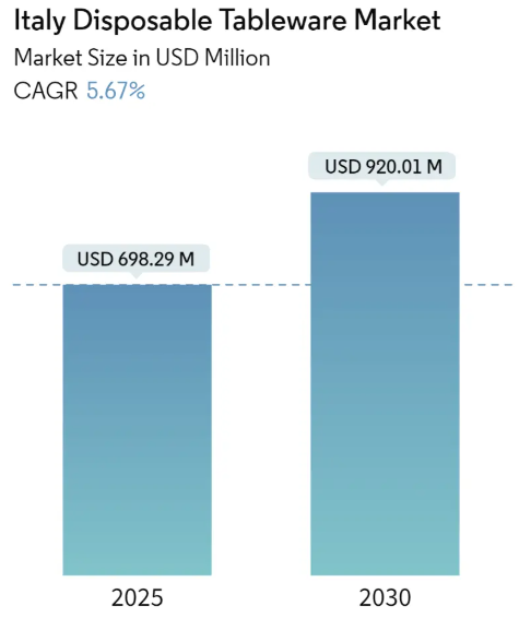 Italy Disposable Tableware Market Summary